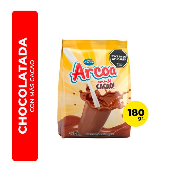 CHOCOLATE EN POLVO ARCOA 180G