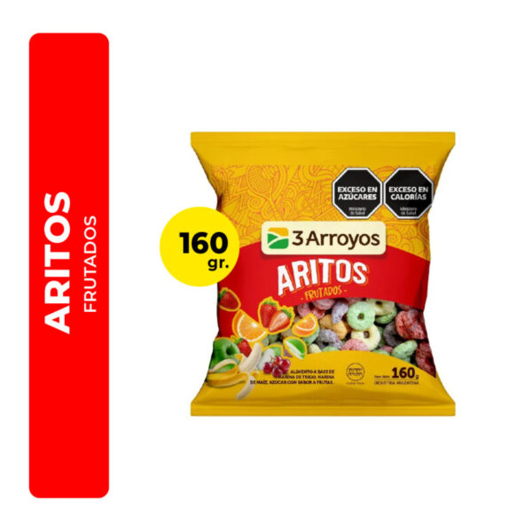ARITOS FRUTADOS 3 ARROYOS 160G