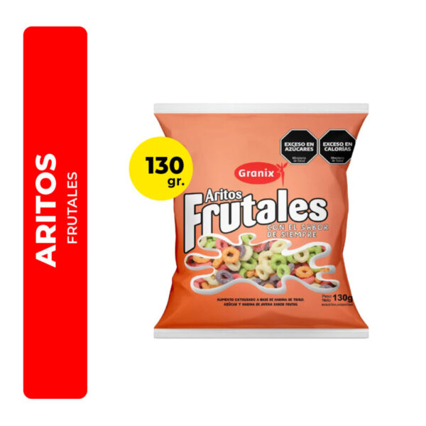 ARITOS FRUTALES GRANIX 130G