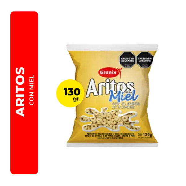 ARITOS CON MIEL GRANIX 130G