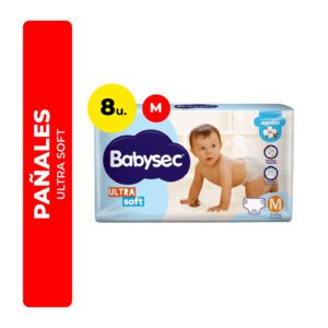 PAÑALES ULTRA SOFT M BABYSEC 8U