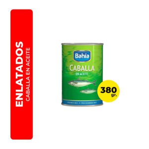 CABALLA EN ACEITE BAHÍA 380G
