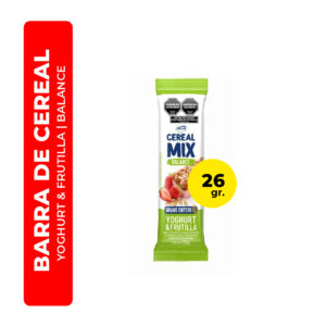 BARRA DE CEREAL CEREAL MIX YOGHURT & FRUTILLA BALANCE 26G