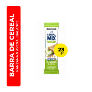BARRA DE CEREAL CEREAL MIX MANZANA & AVENA BALANCE 23G