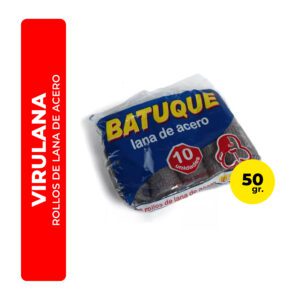 ESPONJA DE ACERO BATUQUE X10U