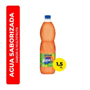 AGUA SABORIZADA BRIO MULTIFRUTA 1,5L