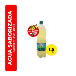 AGUA SABORIZADA CELLIER PERA 1,5L