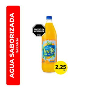 AGUA SABORIZADA LEVITE NARANJA 2,25L