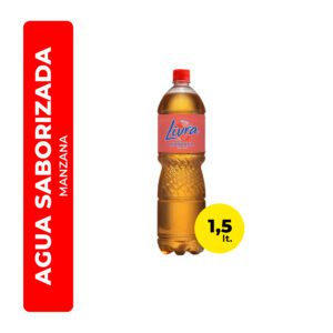AGUA SABORIZADA LIVRA MANZANA 1,5L
