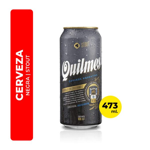 CERVEZA QUILMES STOUT 473ML