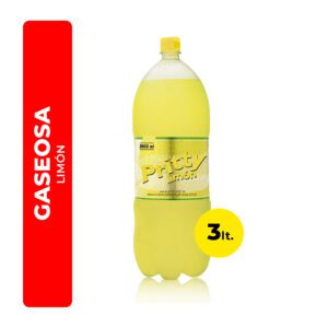 GASEOSA PRITTY LIMÓN 3L