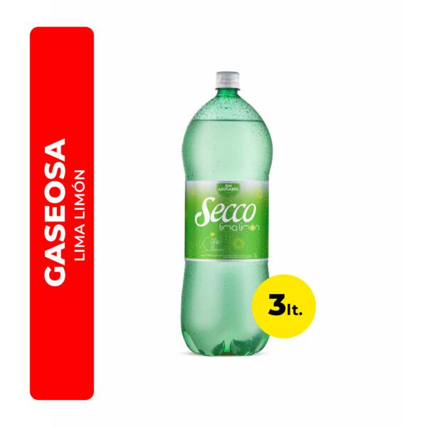 GASEOSA SECCO LIMA LIMÓN 3L