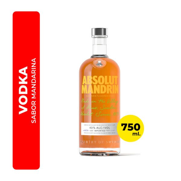VODKA ABSOLUT MANDRIN 700ML