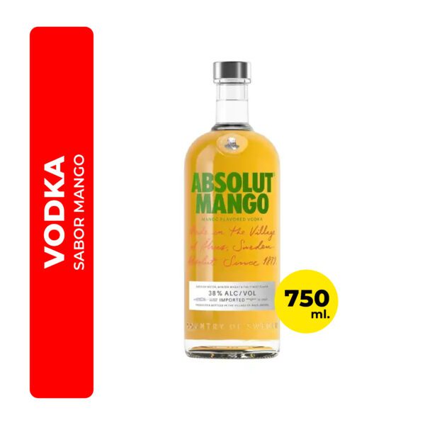 VODKA MANGO ABSOLUT 700ML