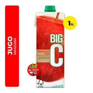 JUGO MANZANA BIG C 1L