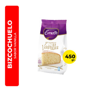 BIZCOCHUELO DE VAINILLA EMETH 450G
