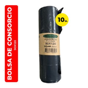 BOLSA DE CONSORCIO/RESIDUOS RENDIDOR 90X120 10U
