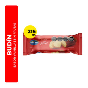 BUDÍN SIN FRUTAS ARCOR 215G