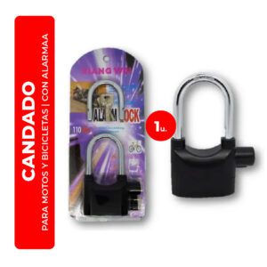 CANDADO CON ALARMA ALARM LOCK