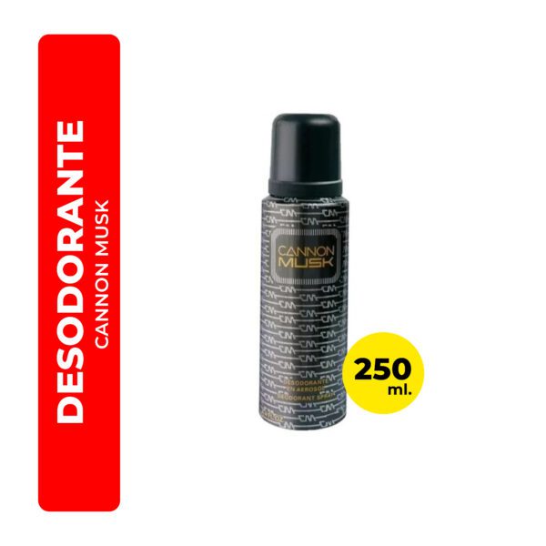 DESODORANTE CORPORAL CANNON MUSK 250ML