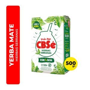 YERBA MATE CBSÉ HIERBAS SERRANAS 500G