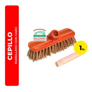 CEPILLO PARRILLERO CON CABO SALZANO 1U
