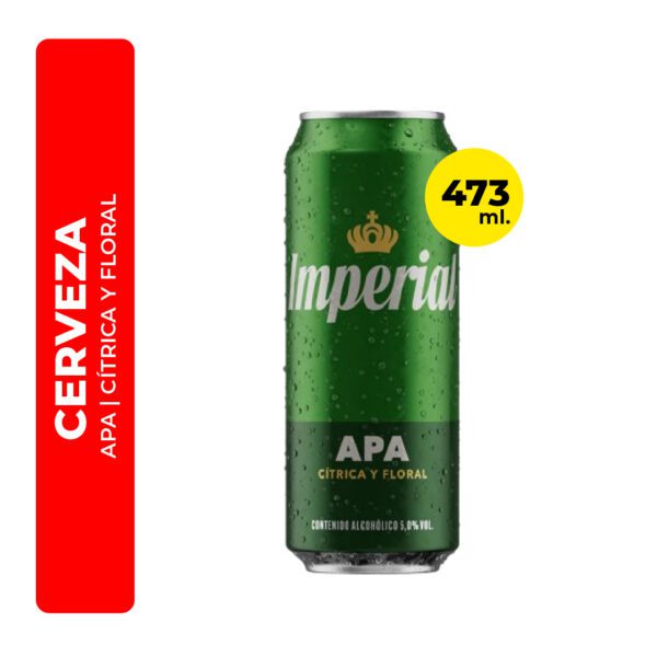CERVEZA IMPERIAL APA 473ML