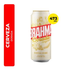 CERVEZA BRAHMA DORADA 473ML