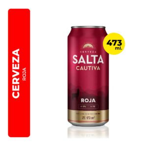 CERVEZA SALTA CAUTIVA ROJA 473ML