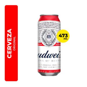 CERVEZA BUDWEISER 473ML
