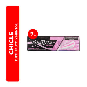 CHICLE TOPLINE SEVEN BUBBLE FUN 7U