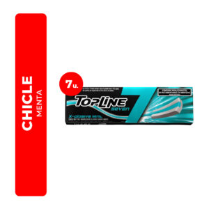 CHICLE TOPLINE SEVEN X-PLOSIVE MINT 7U