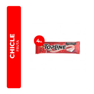 CHICLE TOPLINE FRUTA 4U