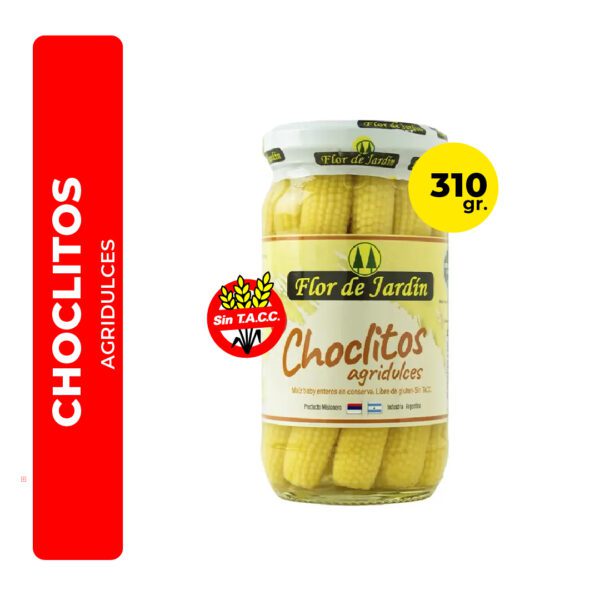 CHOCLITOS AGRIDULCES FLOR DE JARDÍN 310G