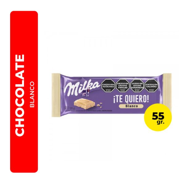 CHOCOLATE BLANCO MILKA 55G