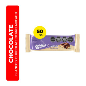 CHOCOLATE COMBINADO AIREADO MILKA 50G