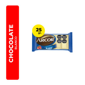 CHOCOLATE BLANCO ARCOR 25G