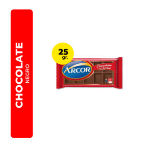 CHOCOLATE NEGRO ARCOR 25G