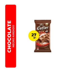CHOCOLATE NEGRO AIREADO COFLER 27G