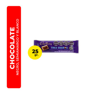 CHOCOLATE TRES SUEÑOS CADBURY 25G