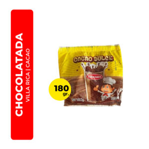 CHOCOLATE EN POLVO VILLA RICA 180G
