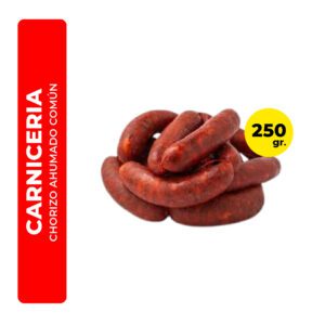 CHORIZO AHUMADO COMÚN 250G
