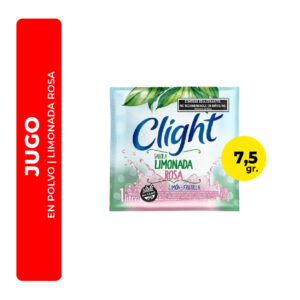 JUGO EN POLVO CLIGHT LIMONADA ROSA 7,5G