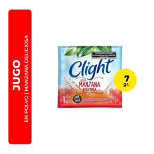 JUGO EN POLVO CLIGHT SABOR MANZANA DELICIOSA 7G