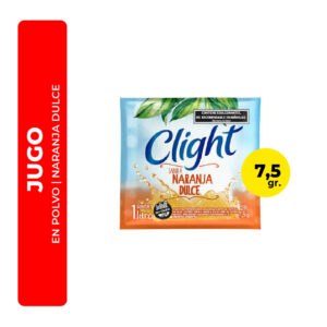JUGO EN POLVO CLIGHT NARANJA DULCE 7,5G