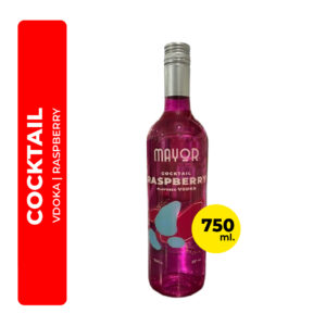 COCKTAIL VODKA MAYOR RAPSBERRY 750ML