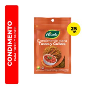 CONDIMENTO PARA TUCOS Y GUISOS ALICANTE 25G