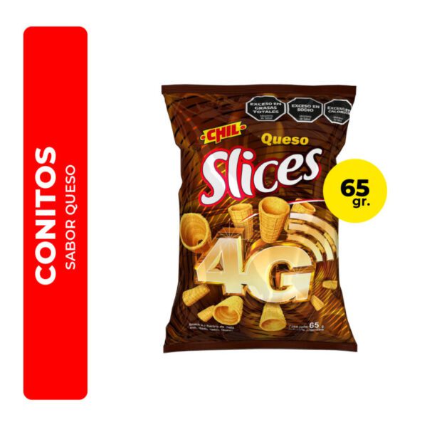 CONITOS 4G SABOR QUESO SLICES 65G
