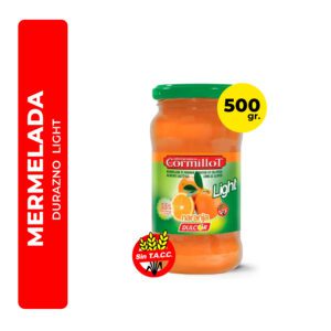MERMELADA DURAZNO LIGHT CORMILLOT 390G