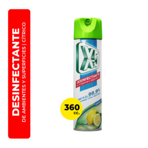 DESINFECTANTE DE AMBIENTES Y SUPERFICIES X5 CÍTRICO 360CC